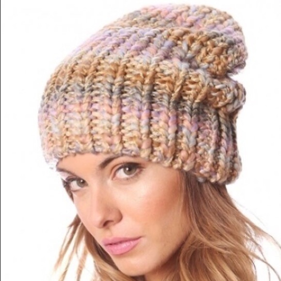 MULTICOLOR BEENIE WITH LUREX SHIMMER - Picture 2 of 10